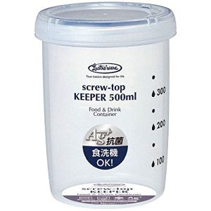 岩崎工業 IWASAKI ラストロウェア スクリュートップキーパー 500ml 深型 Lustroware