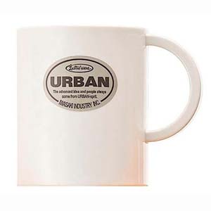 岩崎工業 IWASAKI ラストロウェア アーバン マグコップ ホワイト 255ml C-446W Lustroware