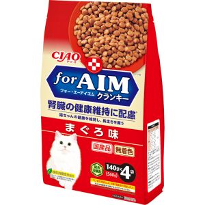 いなばペットフード いなば CIAO forAIMクランキー まぐろ味 140g×4袋