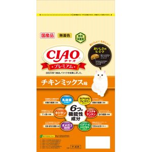 いなばペットフード いなばペットフード CIAO プレミアム チキンミックス味 150g×4袋