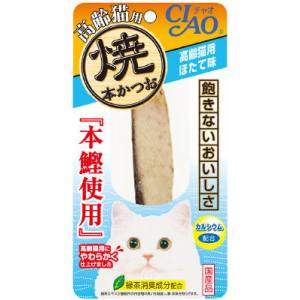 いなばペットフード いなば チャオ 焼本かつお 高齢猫用 ほたて味 1本 HK-22 CIAO
