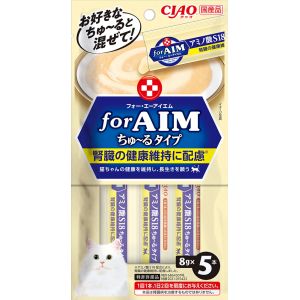 いなばペットフード いなば CIAO forAIM ちゅ～る タイプ アミノ酸S18 8g×5本入