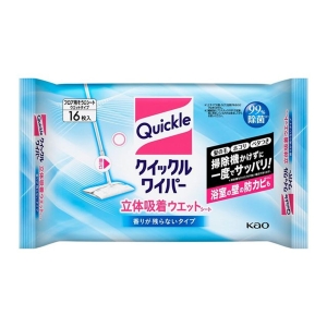 花王 花王 327826 クイックルワイパー 立体吸着ウエットシート 16枚入