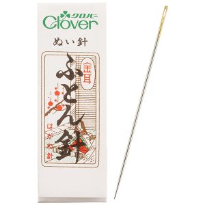 クロバー Clover クロバー N-金耳針 ふとん針 10本入り 12-231