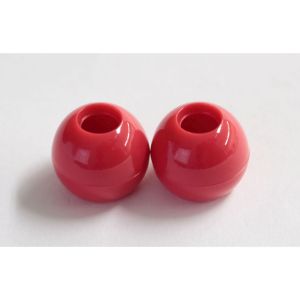 クロバー Clover クロバー カラーループエンド 15mm 2個入り 赤 26-104
