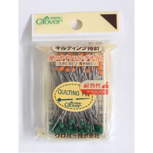 クロバー Clover クロバー キルティング待針 ケース入り 100本入り 57-326