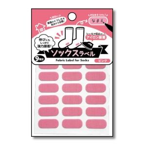 クロバー Clover クロバー ソックスラベル カラー ピンク 71-718