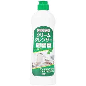 カネヨ石鹸 カネヨ石鹸 ステンライトクリーム クレンザー ミントの香り 400g