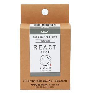 桂屋ファイングッズ 桂屋ファイングッズ 技法用染料 NEWリアクト カラー グレー 2157900