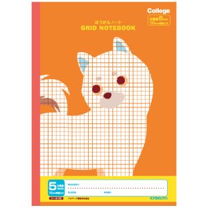 日本ノート 日本ノート LT01OR カレッジアニマル学習帳 ほうがんノート B5 オレンジ