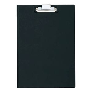 コクヨ KOKUYO コクヨ ヨハ-50ND クリップホルダー カバー付 黒 A4タテ型