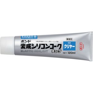 コニシ KONISHI コニシ 5804 ボンド 変成シリコンコーク クリヤー チューブ 120ML 0