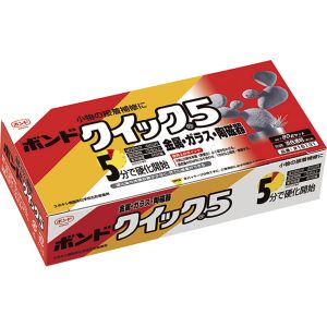 コニシ KONISHI コニシ BQS-80 ボンドクイック5 80gセット 箱 16131