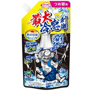 小林製薬 小林製薬 熱中対策 シャツクール モンスタークール 詰め替えパウチ 250mL