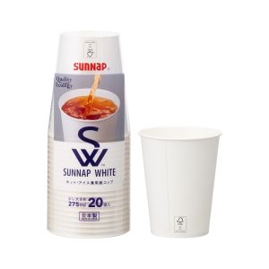 サンナップ SUNNAP サンナップ FMX SW ペーパーカップ 275ml 20P C2720SNP
