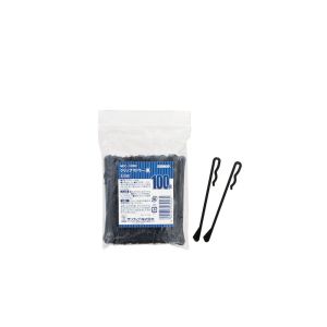 サンナップ SUNNAP サンナップ クリップマドラー 95mm ブラック 100本入 MDC-100BK
