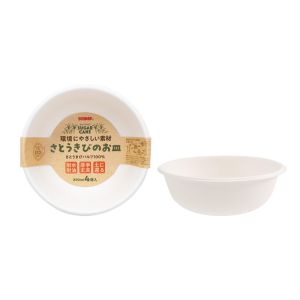 サンナップ SUNNAP サンナップ さとうきびのお皿 870ml 4枚 P-870SOM