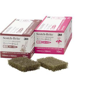 スリーエム 3M スリーエム 3M S/GANKO HOSOME スコッチ ブライト スーパーがんこ 細目 100～120相当 10枚入