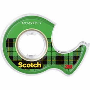 スリーエム 3M スリーエム 3M CM-12 メンディングテープ 12mmX11.4m ディスペンサー付