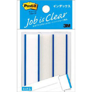 スリーエム 3M スリーエム 3M 6822 ポストイット ジョーブ インデックス記入用 40x50mm ブルー