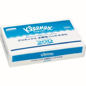 日本製紙クレシア クレシア 36400 クリネックス 水解性 ハンドタオル 35Pk 200枚/Pk メーカー直送 代引不可 沖縄離島不可