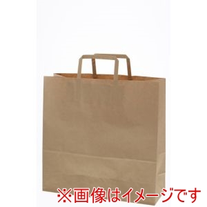 シモジマ HEIKO シモジマ 3262521 手提げ紙袋 25チャームバッグ 平手 3才 未晒無地 50枚入り