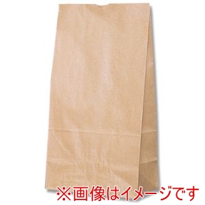 シモジマ HEIKO シモジマ 4012000 角底袋 未晒無地 No.20 100枚入り