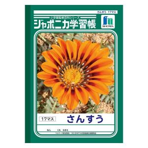 ショウワノート ショウワノート JL-2 ジャポニカ 学習帳 さんすう 17マス