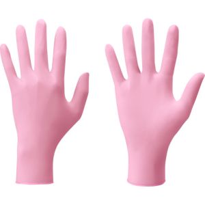 ショーワグローブ ショーワグローブ NO8850-LL ニトリルゴム使い捨て手袋 NO8850 ニトリスト ピンク 100枚入 LLサイズ