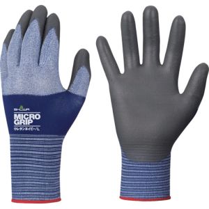 ショーワグローブ ショーワグローブ NO264-S ウレタン背抜き手袋 NO264 マイクログリップ ウレタンネイビー Sサイズ