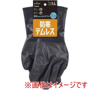 ショーワグローブ SHOWA ショーワグローブ NO282-LLBLK 防寒手袋 No282防寒テムレス タグ付き ブラック LLサイズ NO282-LLBLK
