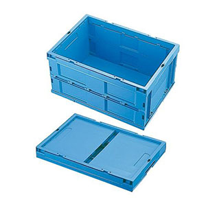 積水 SEKISUI セキスイ OC40Lオリタタミコンテナ ブルー