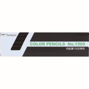 トンボ鉛筆 Tombow トンボ鉛筆 1500-33 色鉛筆 1500 単色 黒