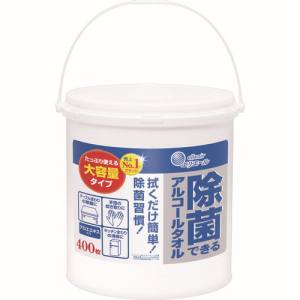 エリエール エリエール 833017 除菌できるアルコールタオル 大容量本体400枚 6本入り メーカー直送 代引不可 沖縄離島不可