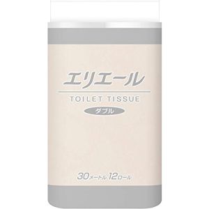 エリエールビジネスサポート トイレットティシューダブル30m12ロール 6パック入１ケース メーカー直送 代引不可 北海道沖縄離島不可