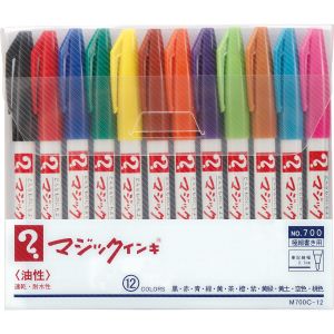 寺西化学工業 寺西化学工業 M700C-12 マジックインキNO.700 12C