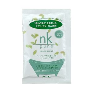 日本香堂 Nippon Kodo 日本香堂 nk pure 入浴剤 ペパーミント 50g入