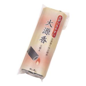 日本香堂 Nippon Kodo 日本香堂 火がつきやすい 大源香 2把入