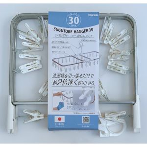 ニシダ ニシダ すぐ取れ角ハンガーZERO 30ピンチ 
