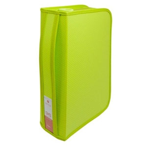 ナカバヤシ Nakabayashi ナカバヤシ BD-080-96LY ブルーレイ CD DVDディスクケース 96枚入り ライムイエロー