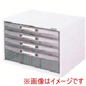 ナカバヤシ ナカバヤシ AL-W4-W 書類ケース アバンテケ-ス A4 横型 4段 白