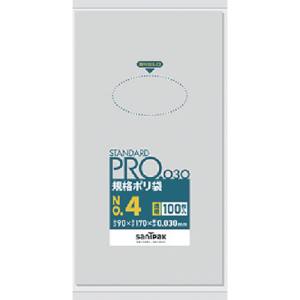 日本サニパック sanipak サニパック L04 スタンダード ポリ袋 4号 0.03mm