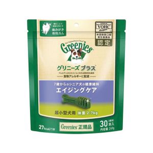 マース MARS マース グリニーズ プラス エイジングケア 超小型犬用 2-7kg 249g 標準30本