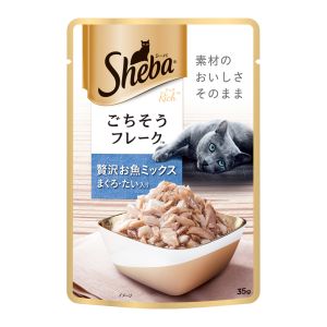 マース MARS マース シーバ リッチ ごちそうフレーク 贅沢お魚ミックス まぐろ たい入り 35g