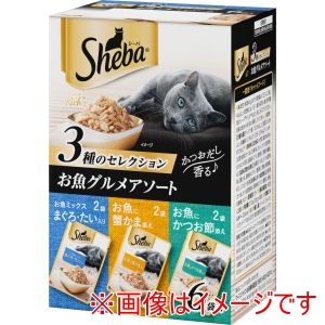 マース MARS マース シーバ リッチ ごちそうフレーク 贅沢お魚グルメアソート 210g 35g×6袋パック