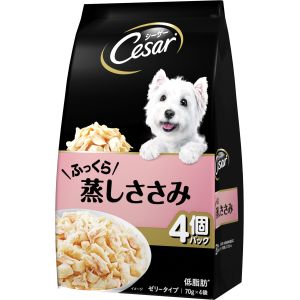 マース MARS マース シーザー ふっくら蒸しささみ 70g×4袋