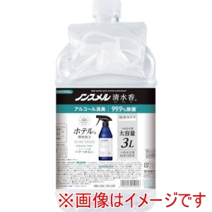 白元アース 白元アース ノンスメル清水香 無香 つめかえ大容量 3L