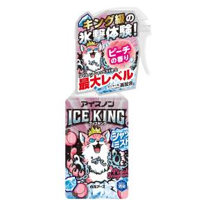 白元アース 白元アース アイスノン シャツミスト ICE KING ピーチの香り 300mL