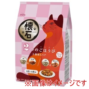 ペットライン PETLINE ペットライン 懐石 2つのごほうび 小魚添えペア 650g