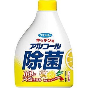 フマキラー フマキラー キッチン用 アルコール除菌スプレー つけかえ用 400ml
